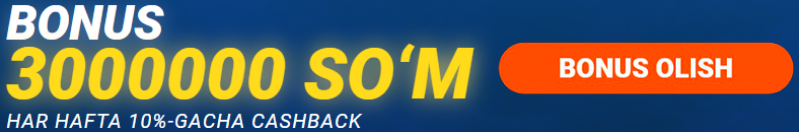 bonus olish mostbet 3000000 som bonus olish mostbet 3000000 som