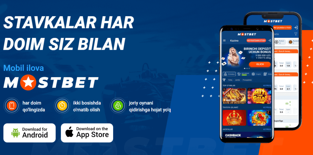 mostbet com yuklash ilovasini yuklash MOBILE